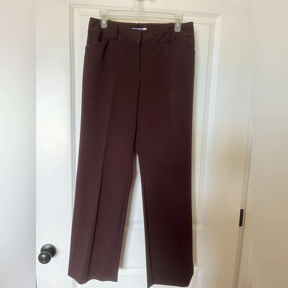 Women’s brown dress pants - size 8